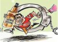 Police action against illegal liquor sales
