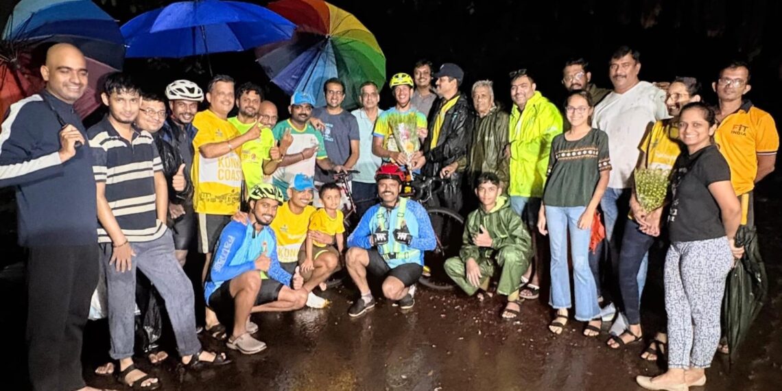 "Everesting" success of Atharva Shendy of Ratnagiri
