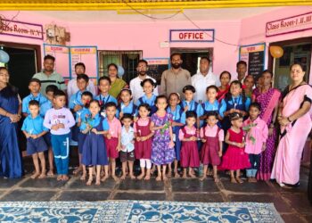 Student entrance ceremony at Tavasal