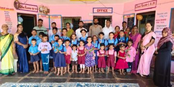Student entrance ceremony at Tavasal