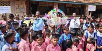 School Enrollment Festival at Asgoli School