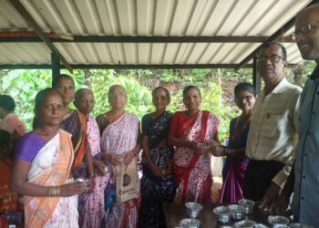 Single Women's Day Celebrated at Dhopave