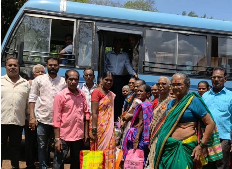Eye Check-up Camp at Dhopave