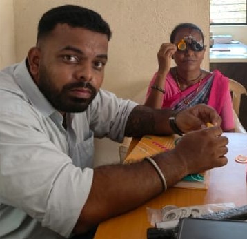 Eye Check-up Camp at Dhopave