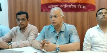 Press conference at Shringartali