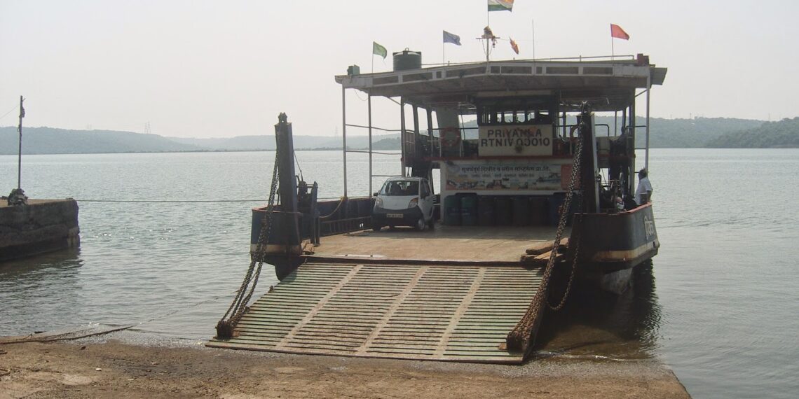 Ferry boat service closed due to monsoon