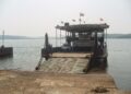 Ferry boat service closed due to monsoon