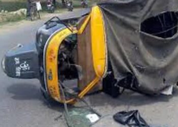 Rickshaw accident in Guhagar