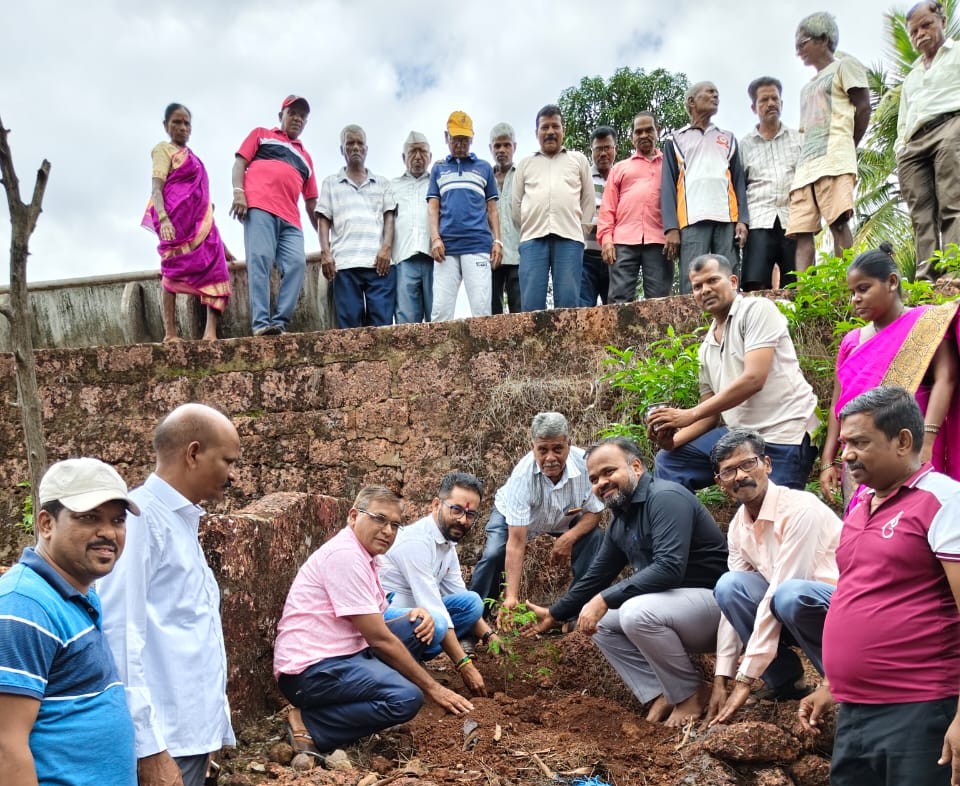 Tree plantation at Asore