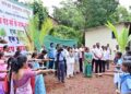Conservation by planting trees in Dhamanase