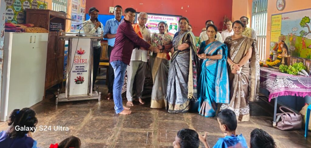 Interaction with Litterateurs at Velaneshwar High School