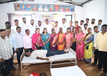 Blood donation camp in Guhagar