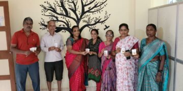 Distribution of NCMC cards at Guhagar