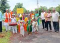 Literacy Procession in Shir Morewadi