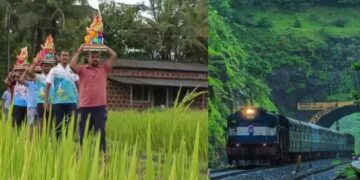 Special trains on the route for Ganeshotsav