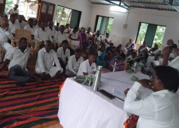 Training camp at Kajurli-Manvadi