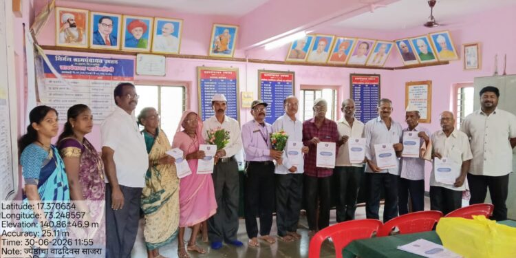 Senior citizen's birthday in Umrath