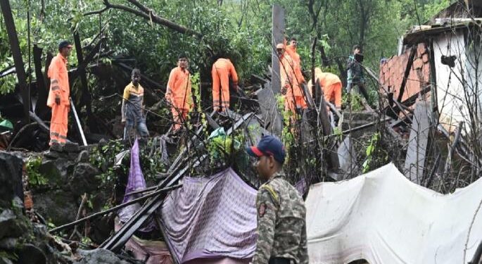 Landslide incident in Khed