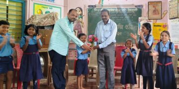 Storytelling program at Aare Devarhati School