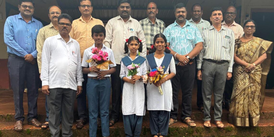 Chandrakant Bait Vidyalaya's success in the scholarship exam