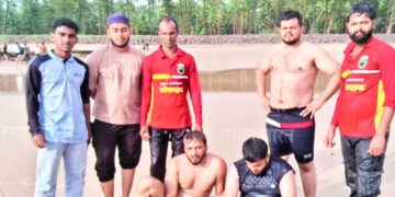 Rescued drowning in the sea at Guhagar