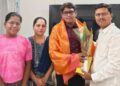 Abhinav and Manasvi felicitated by Yash Computer