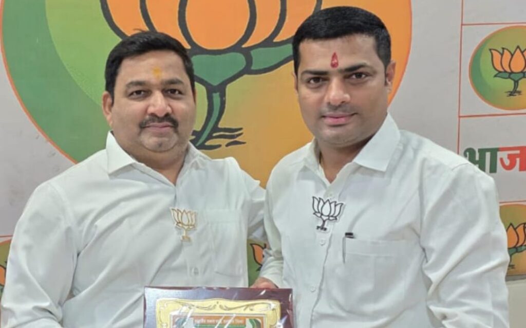 Ganesh Kadam becomes BJP's Kalyan District Secretary