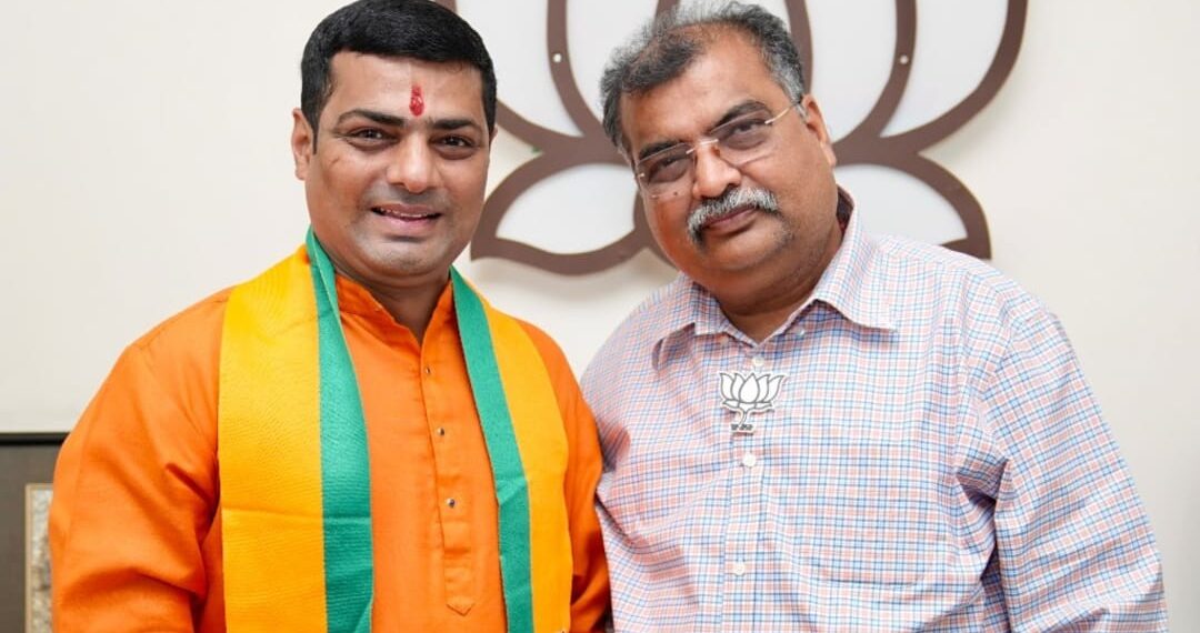 Ganesh Kadam becomes BJP's Kalyan District Secretary