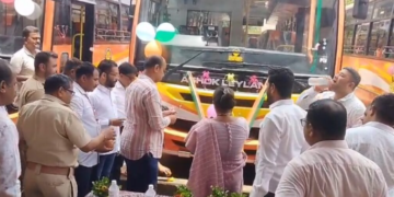 Jijau bus inauguration ceremony