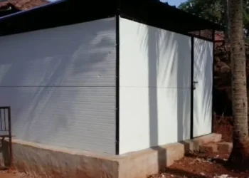 School kitchen sheds in disrepair