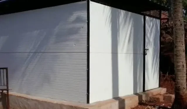 School kitchen sheds in disrepair