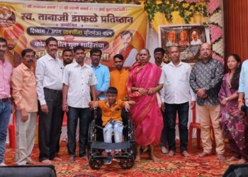 Wheelchair distribution to the disabled