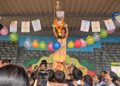 'Dahi Handi' at Velaneshwar School