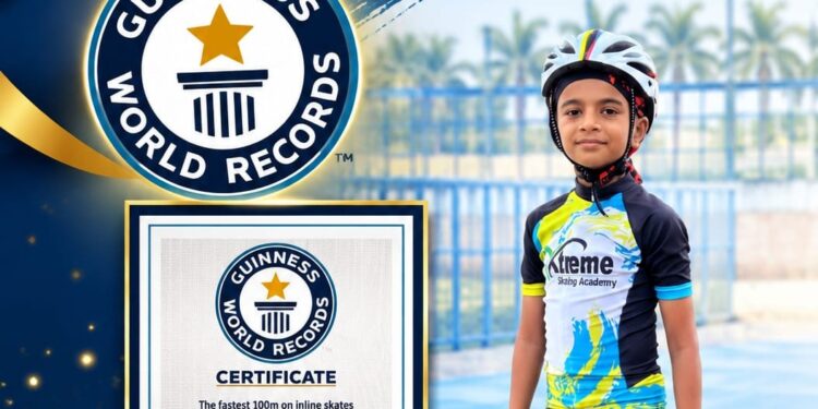 Samarth Shinde's success in the field of skating