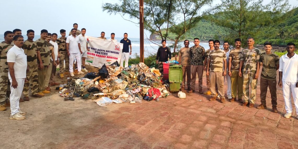 Cleanliness drive by CISF RGPPL unit