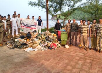 Cleanliness drive by CISF RGPPL unit