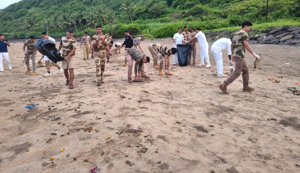 Cleanliness drive by CISF RGPPL unit