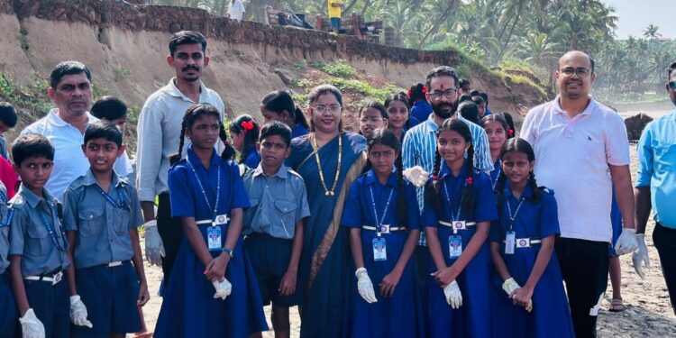 Velneshwar beach cleanliness drive