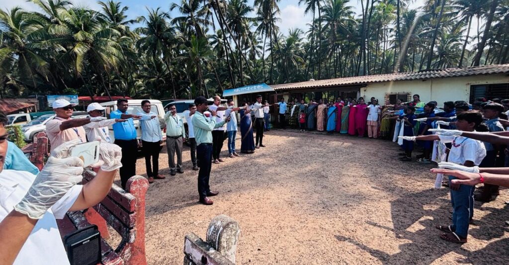 Velneshwar beach cleanliness drive