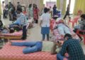 Blood donation camp at Velaneshwar