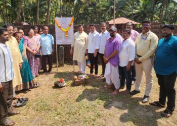 Bhumipujan ceremony at Guhagar