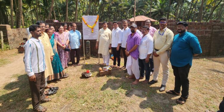 Bhumipujan ceremony at Guhagar