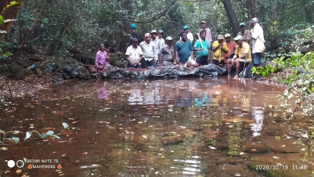 Seven forest dams built in Umrath
