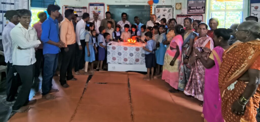 Pangari School's Amrit Mahotsav ceremony