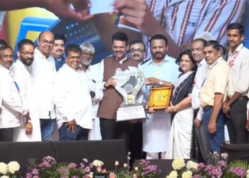 Khamshet Gram Panchayat is the second in the state