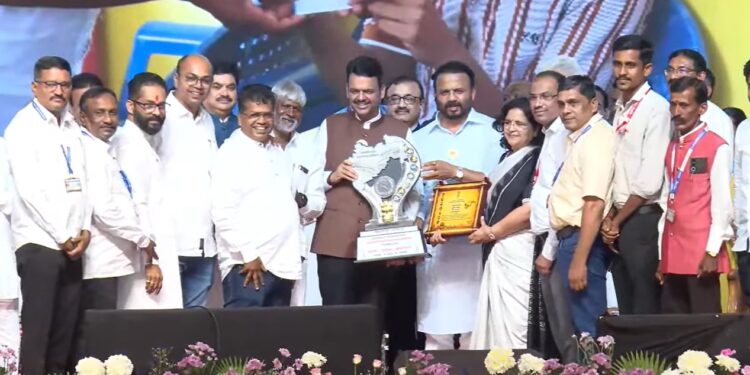 Khamshet Gram Panchayat is the second in the state