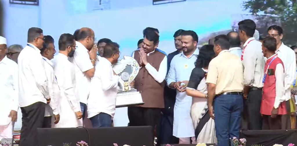 Khamshet Gram Panchayat is the second in the state