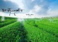 Survey with the help of drone technology